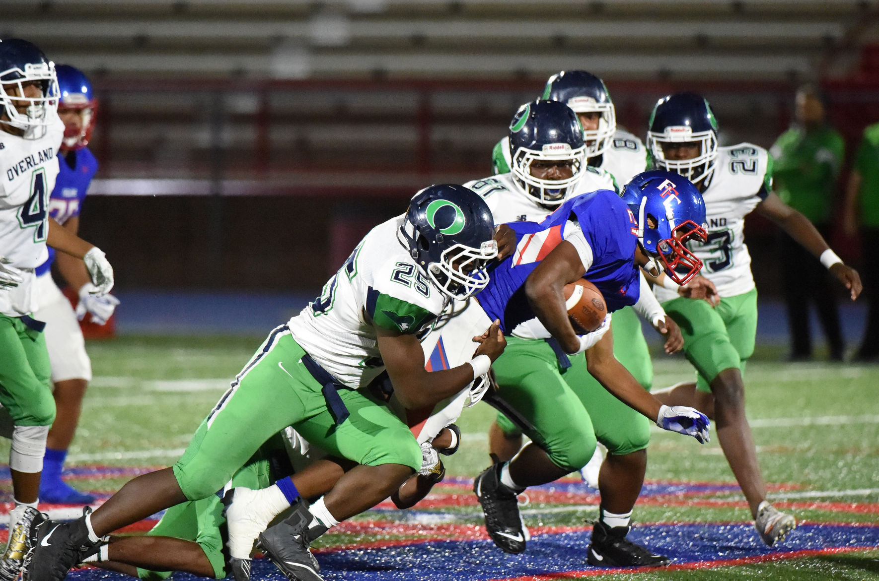 PHOTOS: Fountain-Fort Carson Trojans (21) Overland Trailblazers (29)